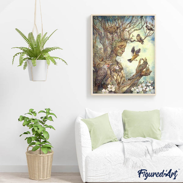 Diamond Painting - Female Tree