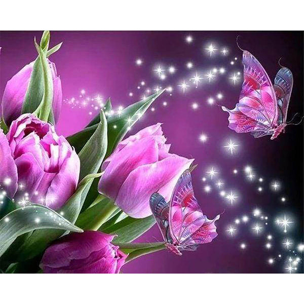 Diamond Painting - Butterfly sparkling