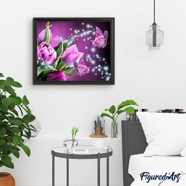 Diamond Painting - Butterfly sparkling
