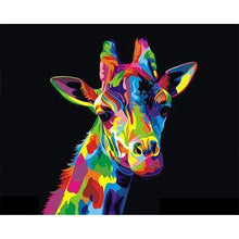 Load image into Gallery viewer, Diamond Painting - Giraffe Pop Art