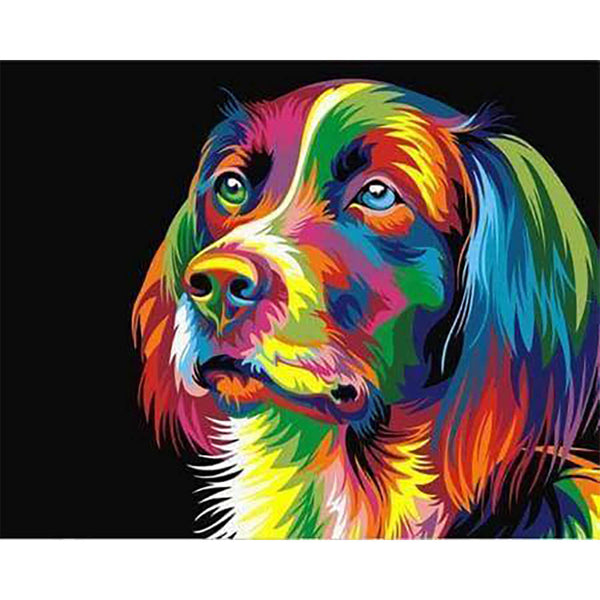Diamond Painting - Dog Pop Art