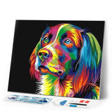 Diamond Painting | Diamond Painting - Dog Pop Art | animals Diamond Painting Animals dogs pop art | FiguredArt