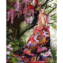 Load image into Gallery viewer, Diamond Painting - Flower Dress