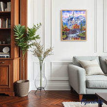 Load image into Gallery viewer, Diamond Painting - Castle in the Mountains