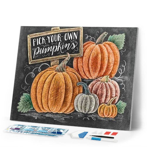 Diamond Painting | Diamond Painting - Pumpkins | Diamond Painting Other other | FiguredArt