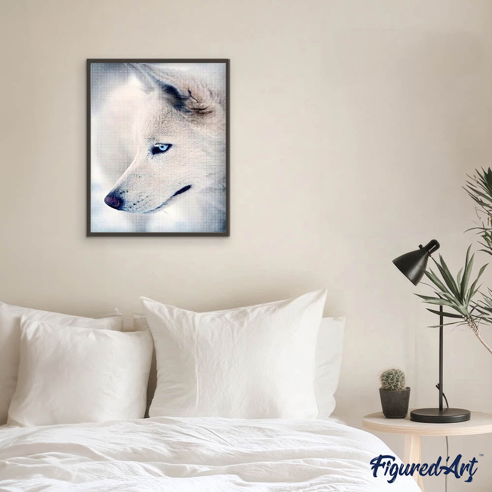 Diamond Painting - Husky Portrait