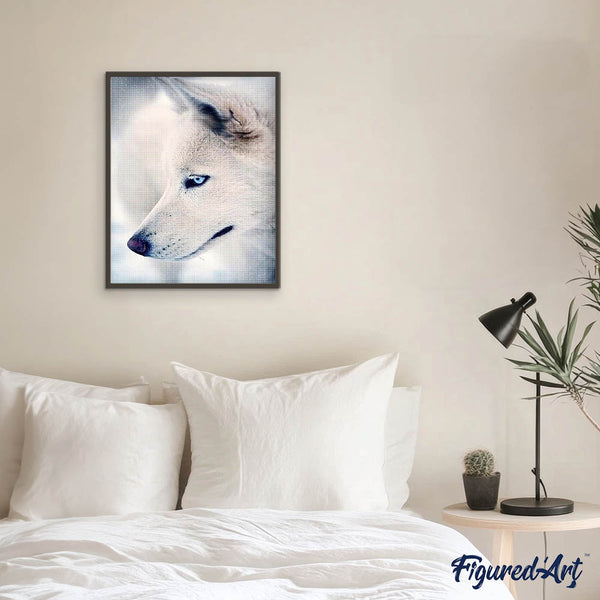 Diamond Painting - Husky Portrait