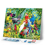 Diamond Painting | Diamond Painting - Parrots | animals birds Diamond Painting Animals parrots | FiguredArt
