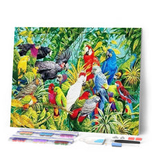 Load image into Gallery viewer, Diamond Painting - Parrots