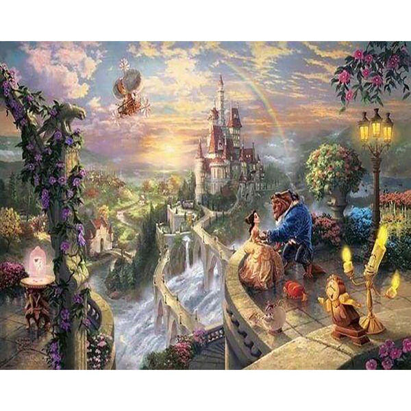 Diamond Painting - The Enchanted Castle