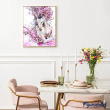 Load image into Gallery viewer, Diamond Painting - Pink Horse