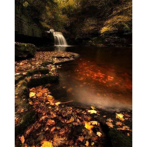 Diamond Painting - Small Waterfall