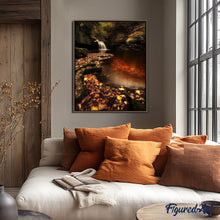 Load image into Gallery viewer, Diamond Painting - Small Waterfall