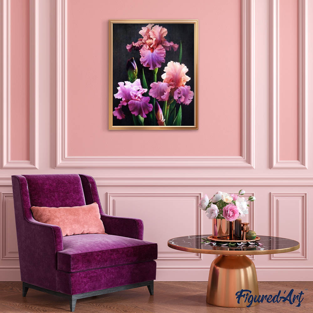 Diamond Painting - Blooming Iris