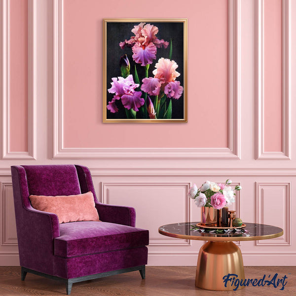 Diamond Painting - Blooming Iris
