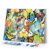 Diamond Painting | Diamond Painting - Butterfly Collection | animals butterflies Diamond Painting Animals | FiguredArt
