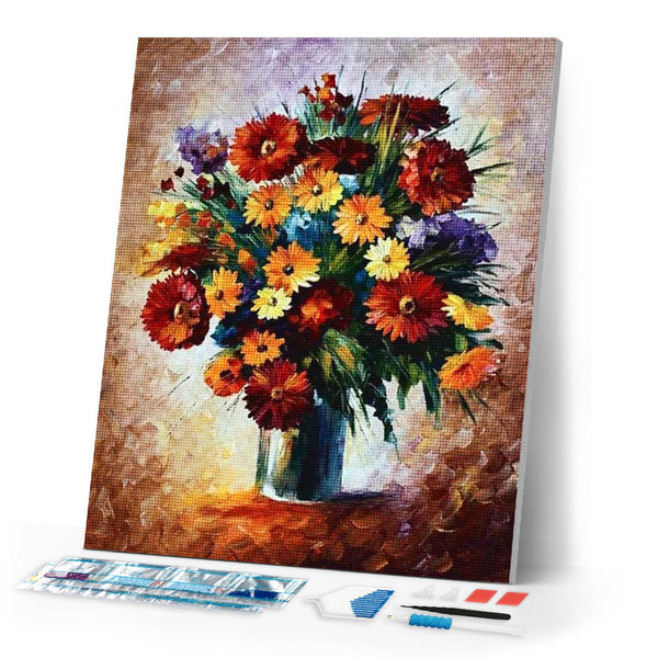 Diamond Painting | Diamond Painting - Pretty and Bright Bouquet | Diamond Painting Flowers flowers | FiguredArt