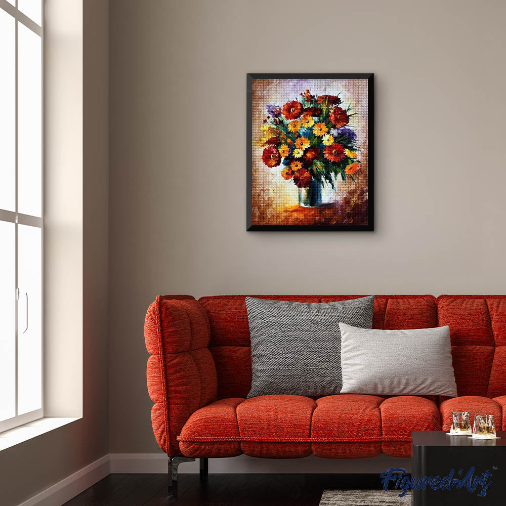 Diamond Painting - Pretty and Bright Bouquet