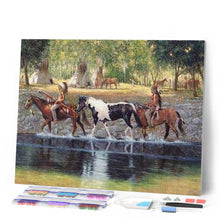Load image into Gallery viewer, Diamond Painting - Indian Tribe