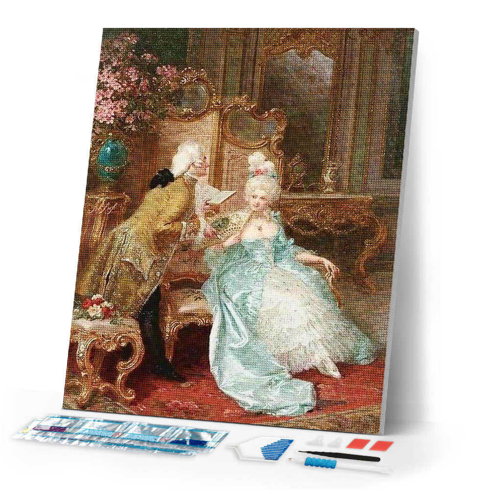 Diamond Painting | Diamond Painting - Royal | Diamond Painting Romance romance | FiguredArt