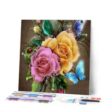 Load image into Gallery viewer, Diamond Painting - Colorful Roses