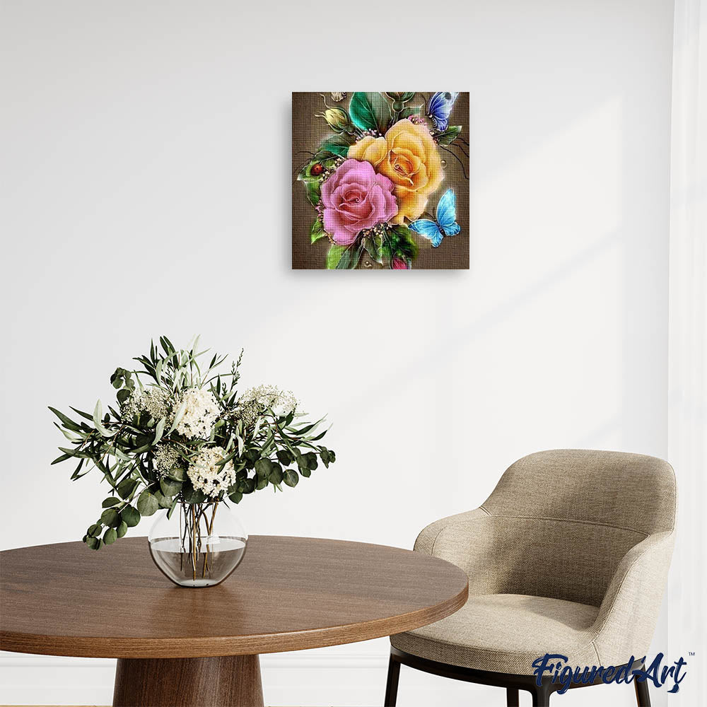 Diamond Painting - Colorful Roses