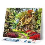 Diamond Painting | Diamond Painting - Chill House | Diamond Painting Landscapes landscapes | FiguredArt