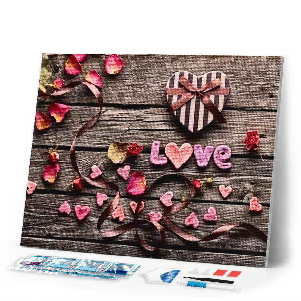 Diamond Painting | Diamond Painting - Love | Diamond Painting Romance romance | FiguredArt