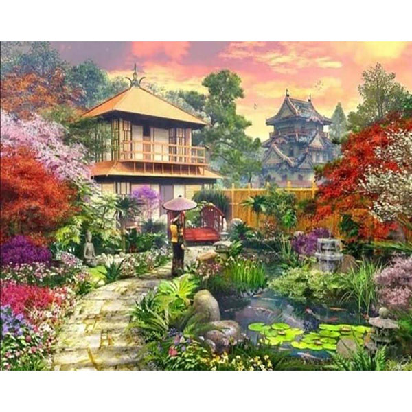 Diamond Painting - Walk in China
