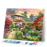 Diamond Painting | Diamond Painting - Walk in China | Diamond Painting Landscapes landscapes | FiguredArt