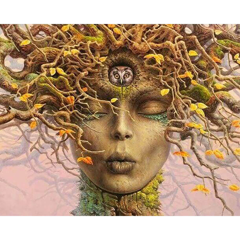 Diamond Painting - Face Roots