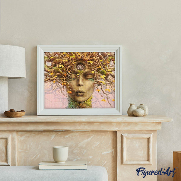 Diamond Painting - Face Roots