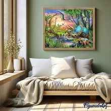 Load image into Gallery viewer, Diamond Painting - Dinosaurs