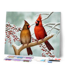 Load image into Gallery viewer, Diamond Painting - Little Birds on Branch
