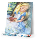 Diamond Painting | Diamond Painting - Sleeping | Diamond Painting Romance romance | FiguredArt