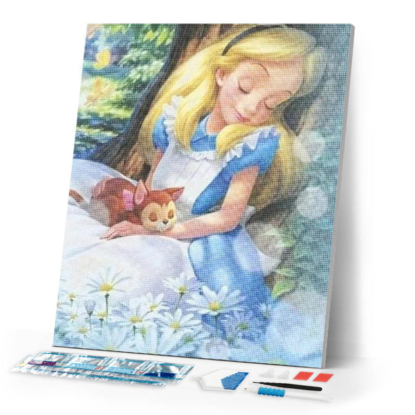 Diamond Painting | Diamond Painting - Sleeping | Diamond Painting Romance romance | FiguredArt