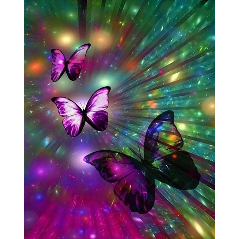 Diamond Painting - Flight of Butterflies
