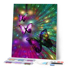 Load image into Gallery viewer, Diamond Painting - Flight of Butterflies