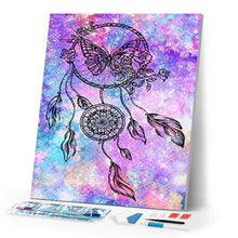 Load image into Gallery viewer, Diamond Painting - Dreamcatcher with butterfly