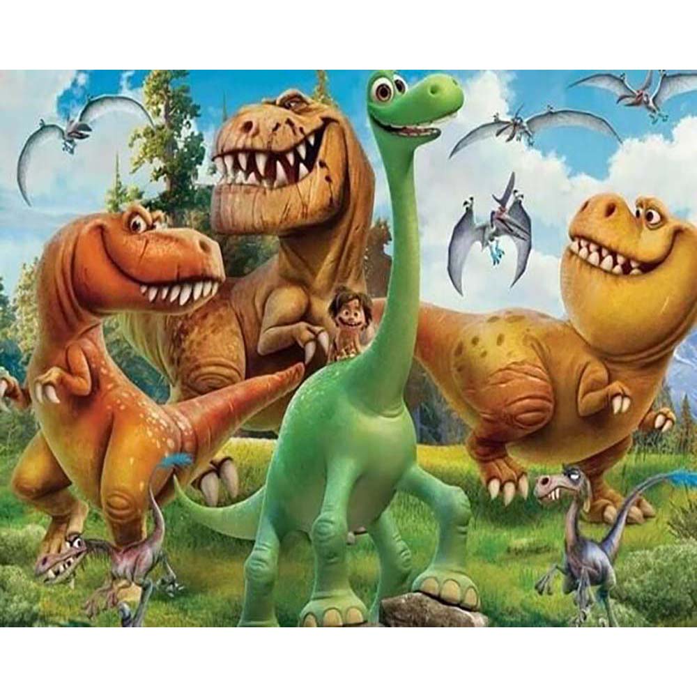 Diamond Painting - Crazy Dinosaurs