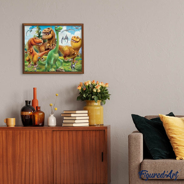 Diamond Painting - Crazy Dinosaurs