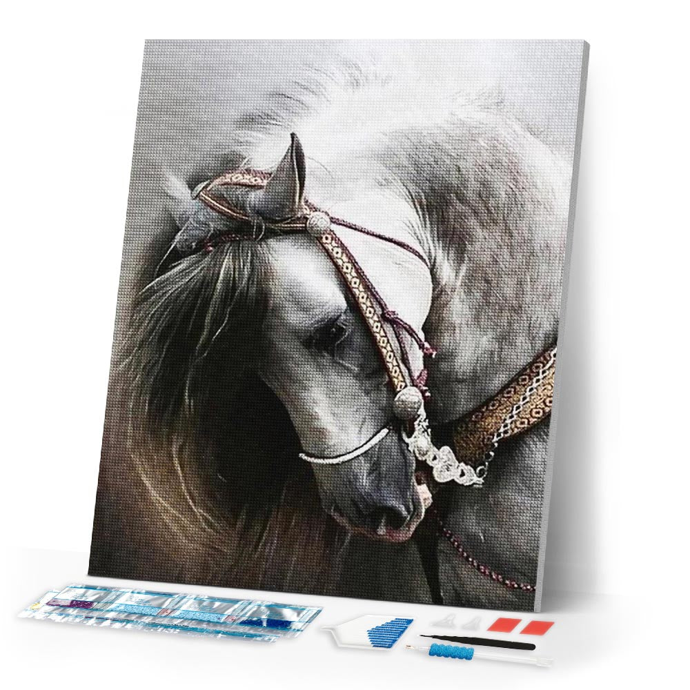 Diamond Painting | Diamond Painting - Great Horse | animals Diamond Painting Animals horses | FiguredArt