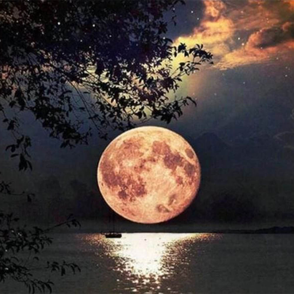 Diamond Painting - Full Moon