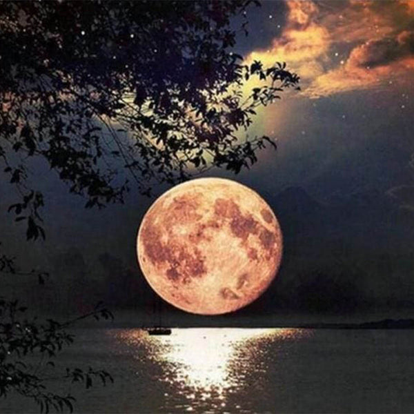 Diamond Painting - Full Moon