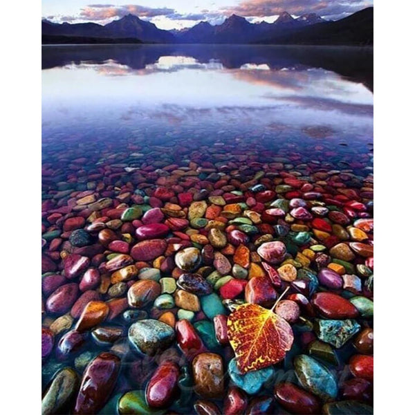 Diamond Painting - Colorful Pebbles
