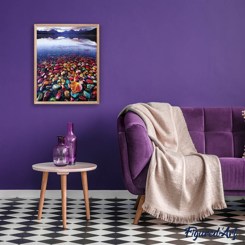 Diamond Painting - Colorful Pebbles