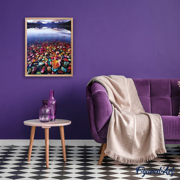Diamond Painting - Colorful Pebbles