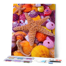 Load image into Gallery viewer, Diamond Painting - Colorful Star and Sea Shells