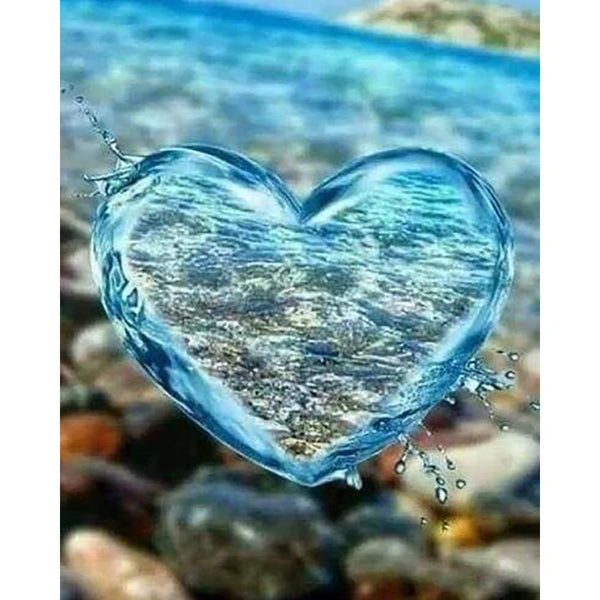 Diamond Painting - Clear Heart
