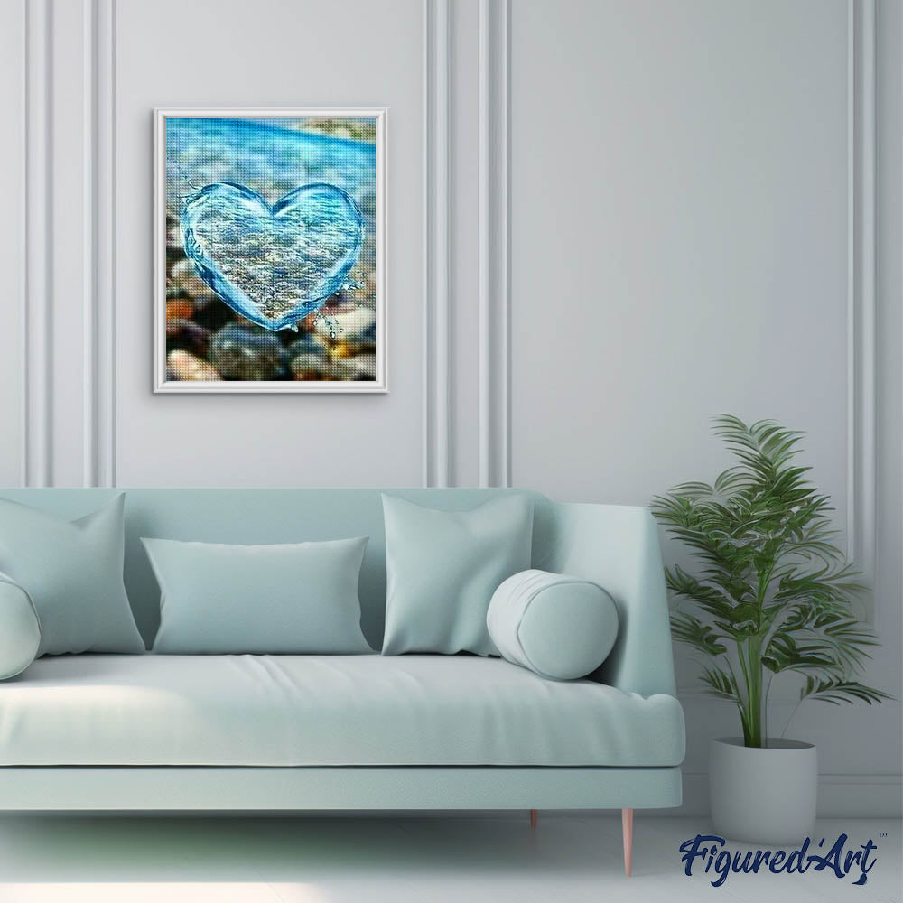 Diamond Painting - Clear Heart